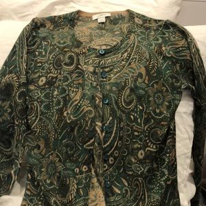 Ann Taylor button Sweater